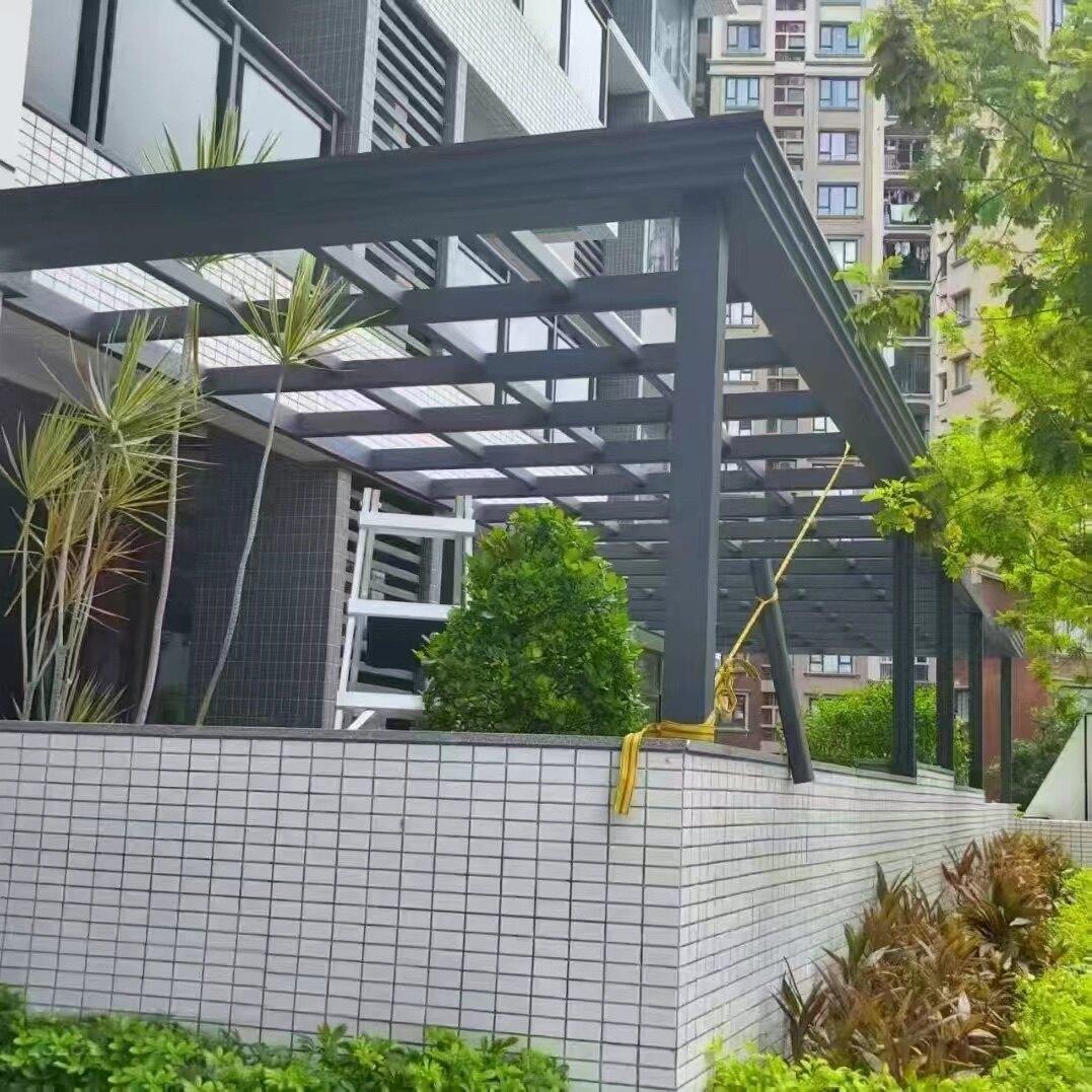 玻璃雨棚 玻璃雨棚