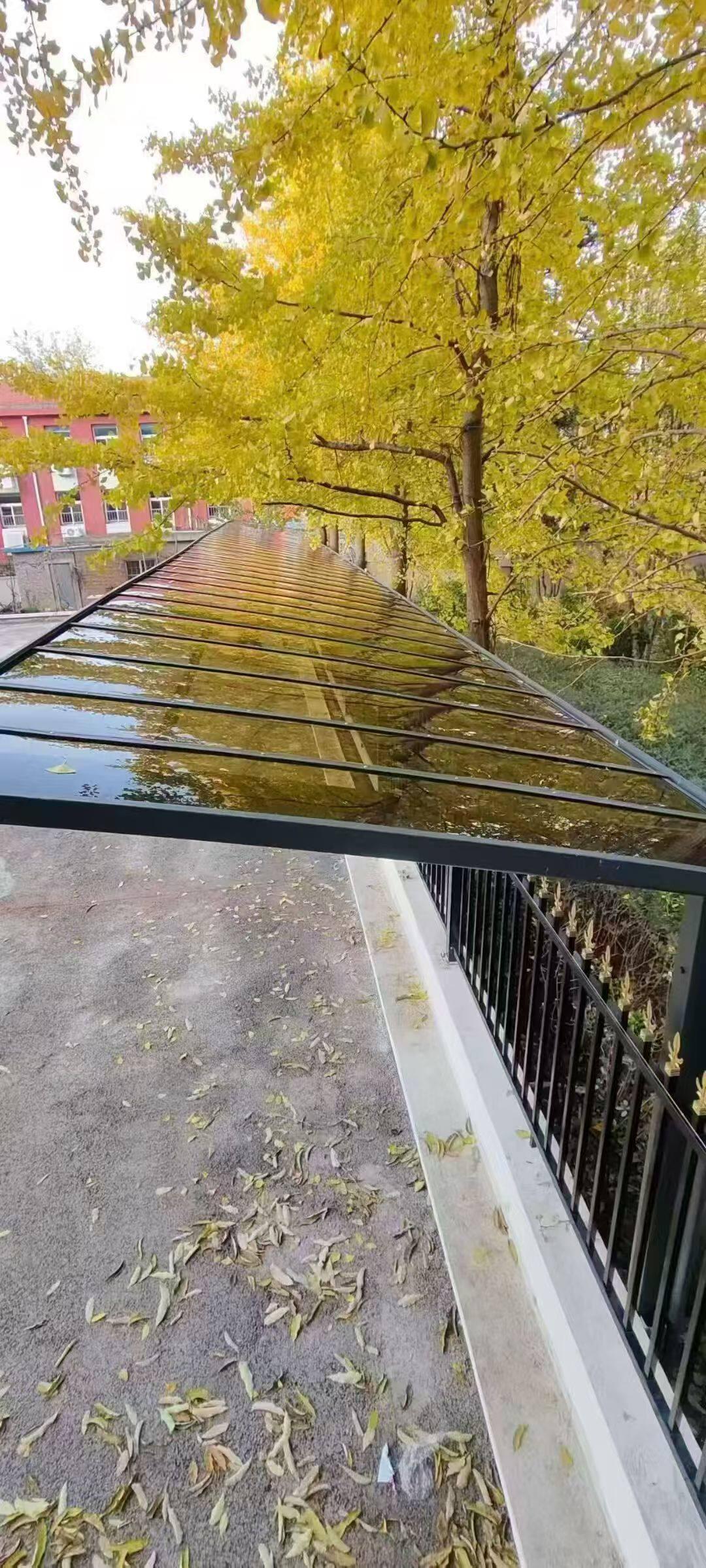 充电桩雨棚铝合金雨棚 充电桩雨棚铝合金雨棚