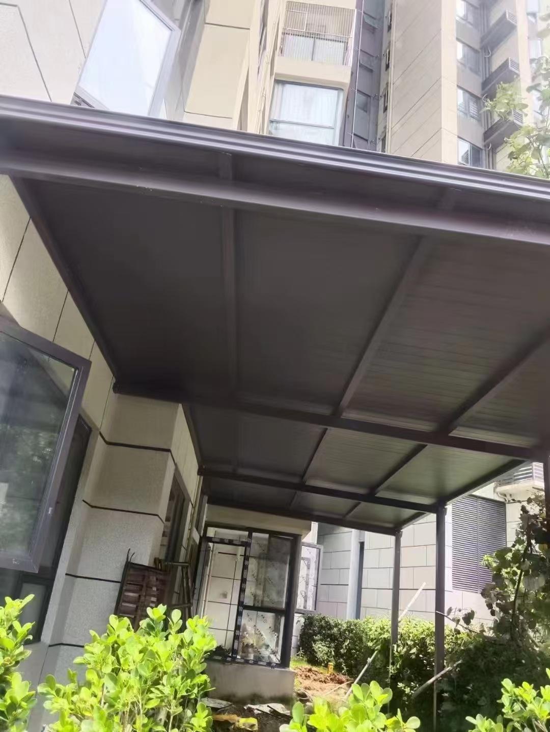 金属隔热板雨棚 金属隔热板雨棚