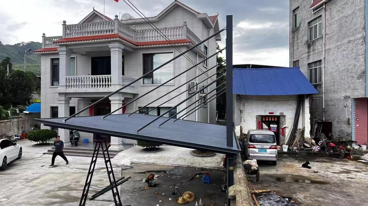 海口停车棚雨棚