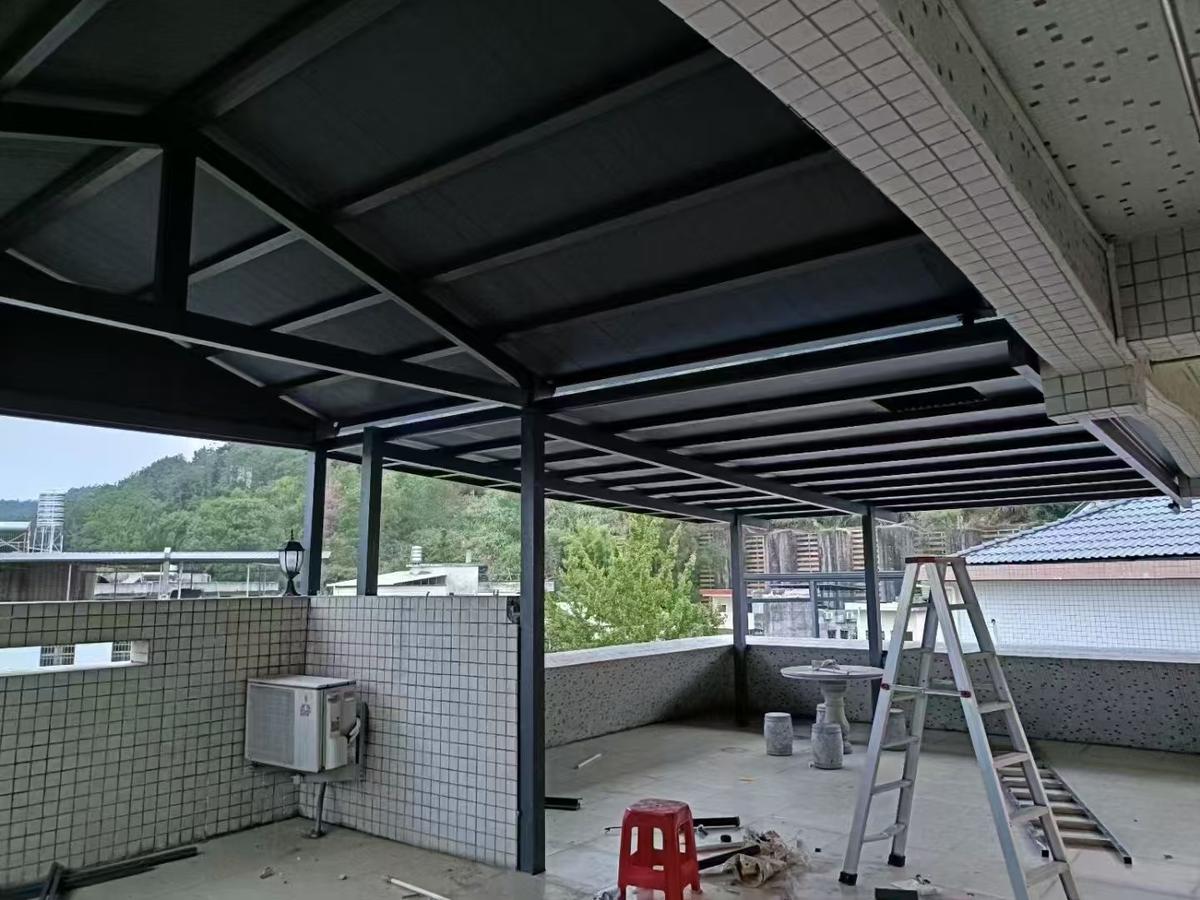 海南万宁市大跨度雨棚 海南万宁市大跨度雨棚