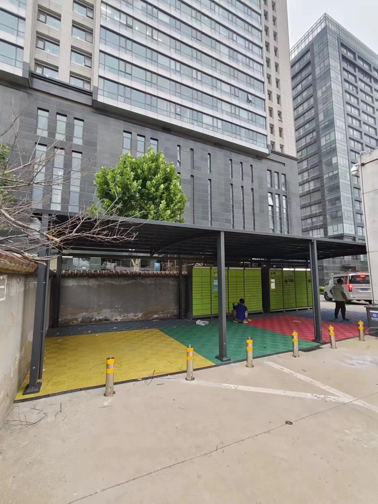 海口快递柜雨棚