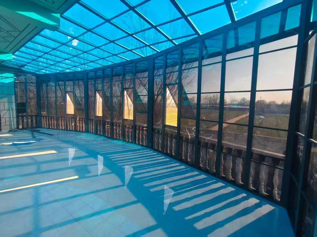 耐力板露台封窗定制案例