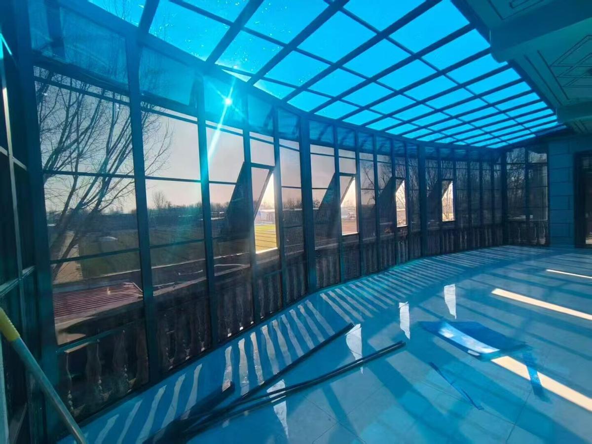 耐力板露台封窗定制案例