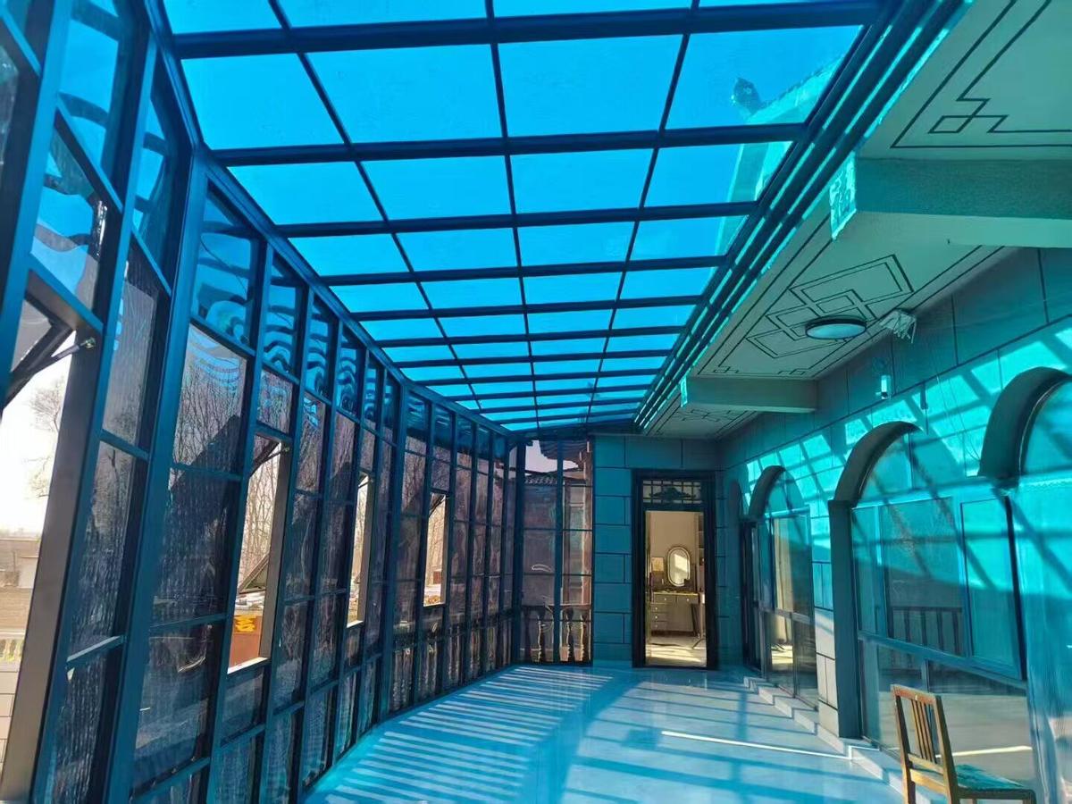 耐力板露台封窗定制案例