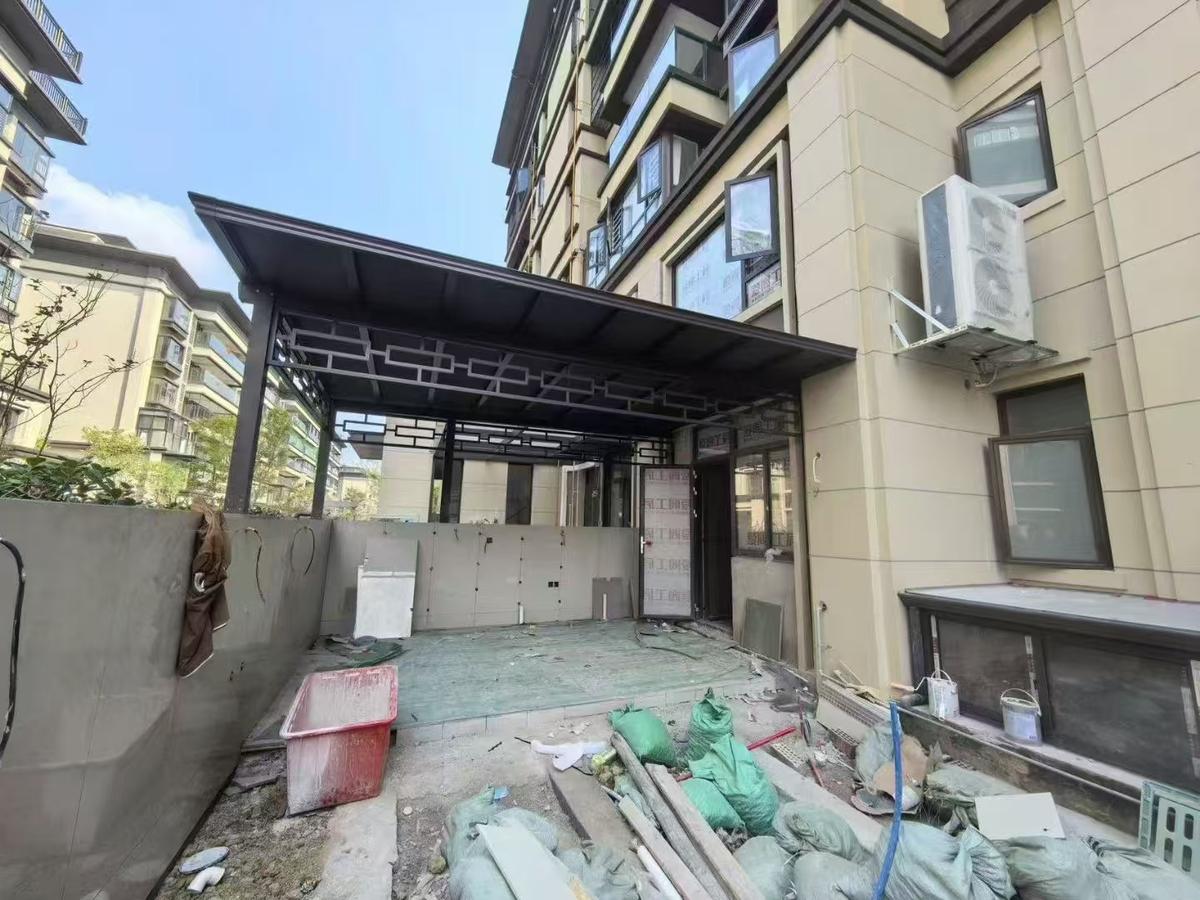 隔热长城板雨棚批发