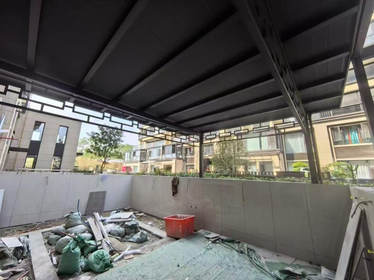 隔热长城板雨棚批发